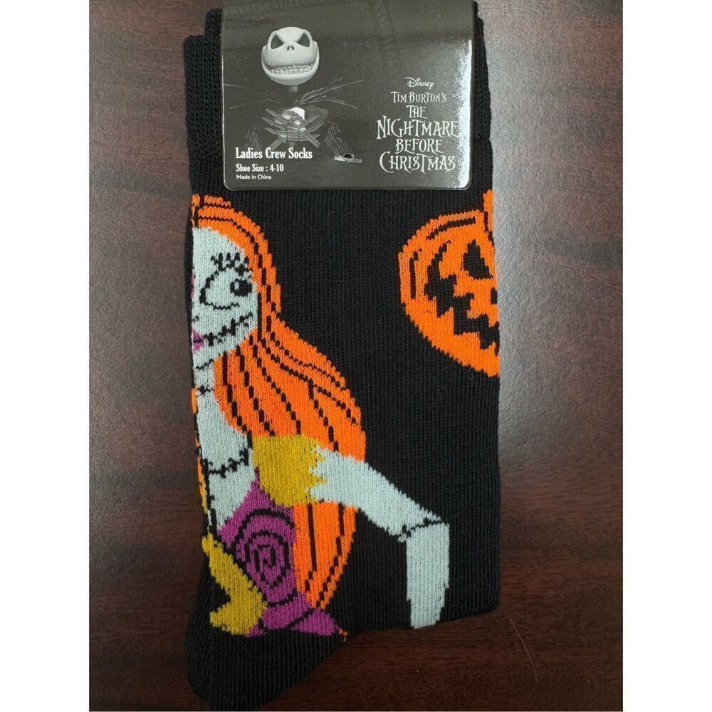 NWT The Nightmare Before Christmas Womens Crew Socks